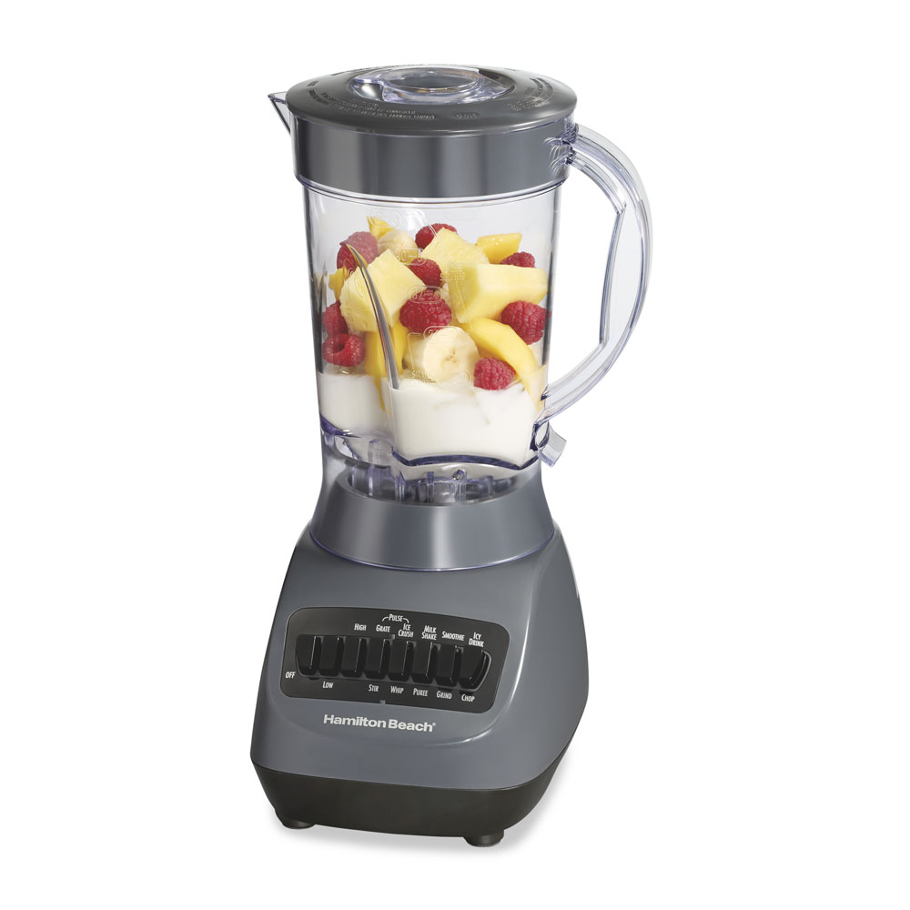 Hamilton Beach Smoothie Blender 50192; staged food is not included-item evidence.