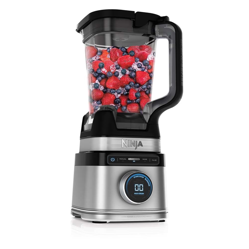 The exact TB201 main asset shows a Cloud-Silver/metallic-look base, pitcher, pitcher lid and stacked-blade configuration on white with staged fruit